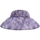 thumbnail image 1 of Sombrero de ala ancha con visera para mujer: Sombrero de playa ajustable con estampado, protección UV, transpirable y cómodo., 1 of 6