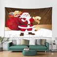 thumbnail image 4 of Venta al por mayor Navidad DIY 3D impreso digital karol g Santa Claus trineo Reno tapiz Navidad decorar, 4 of 4