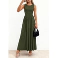 thumbnail image 4 of PRETTYGARDEN Summer Maxi Dresses for Women Sleeveless A Line Flowy Long Casual Sundress Wedding Guest Fashion Clothing, 4 of 10