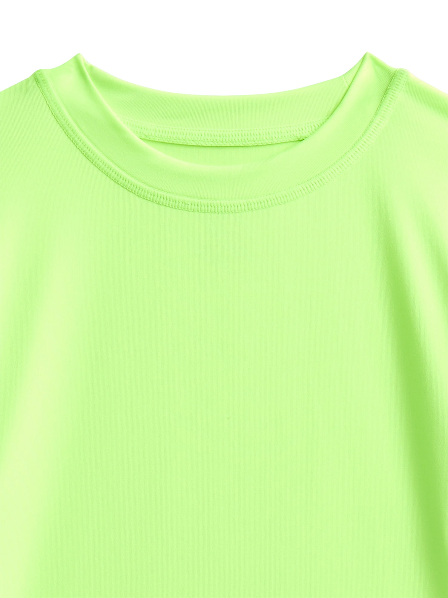 Wonder Nation Boys Rash Guard with Long Sleeves, Sizes 4-18 & Husky