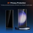 thumbnail image 3 of Paquete de 2 protectores de pantalla KUZOOM Anti-Spy para Samsung Galaxy S23 Ultra, 3 of 5