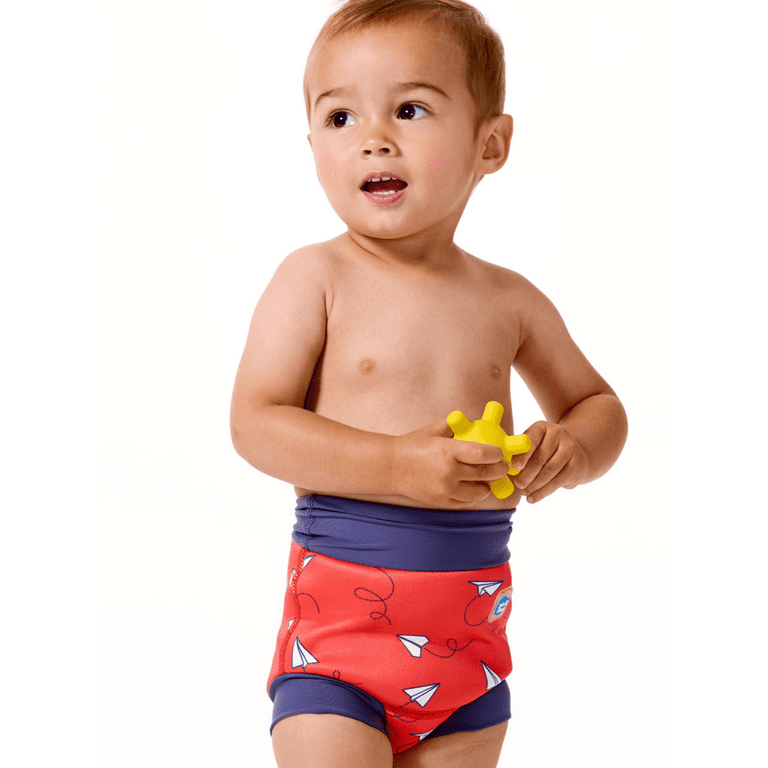 Splash About Toddler Boys Happy Nappy Printed Swim Diaper UPF50
