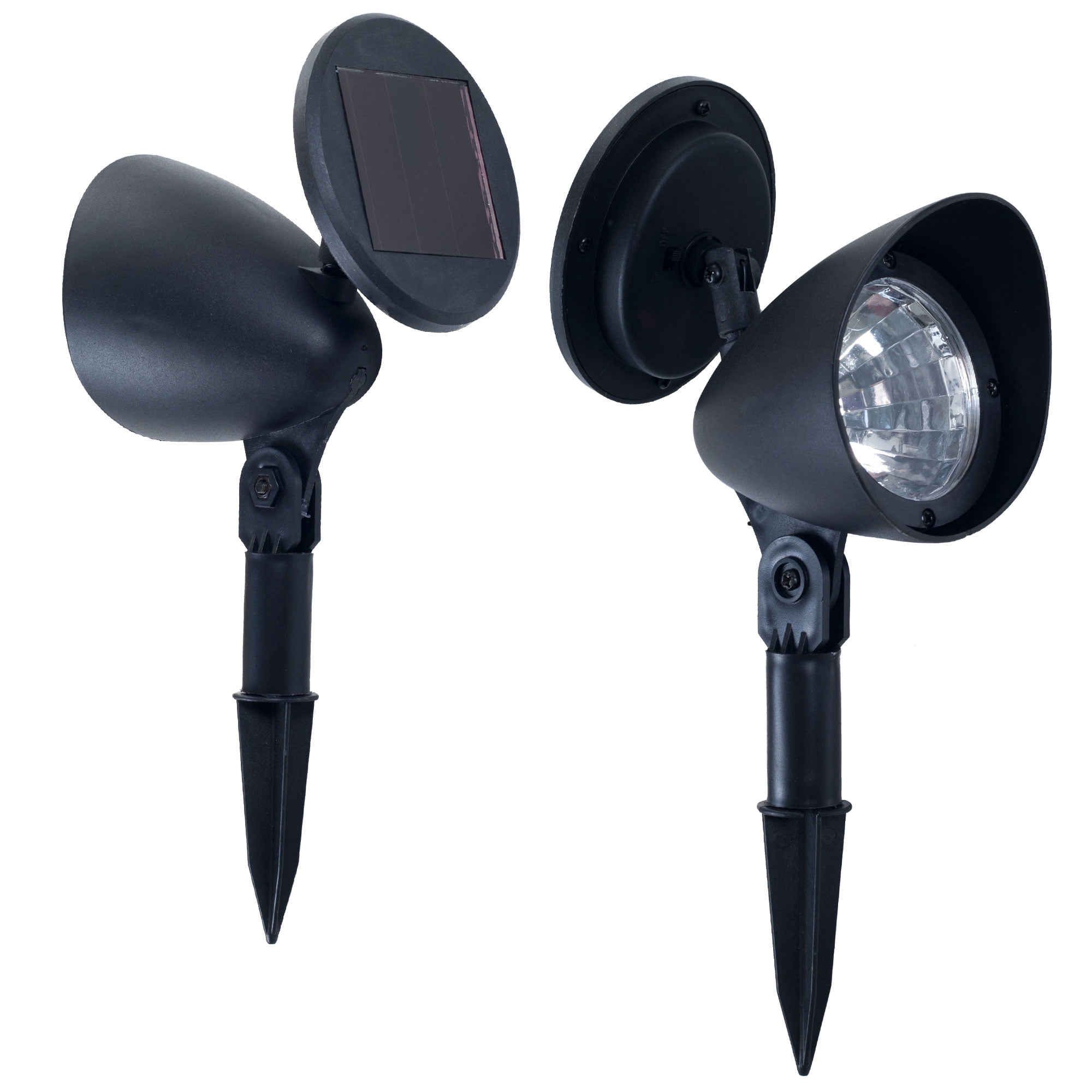 Outdoor Solar Yard Spot Lights - Set of 4 by Pure Garden