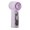 Purple, variant on Yammee Pocket Sized Rechargeable Fan With LCD Screen 130g Weight Suitable For Camping Office And Home