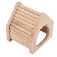 thumbnail image 3 of Hamster Cage Hideout, DIY Hamster Sleeping  Wooden Bottomless Small Pet  For Hamster, 3 of 8