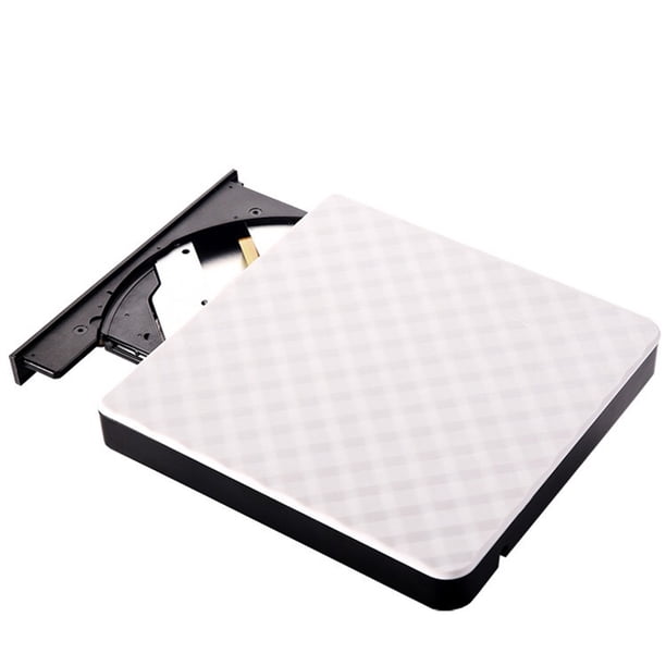 Quemador de dvd Grabadora de DVD externa USB 3.0 Grabadora Reproductor de CD/DVD ROM PC Unidad óptica Hugtrwg Para estrenar