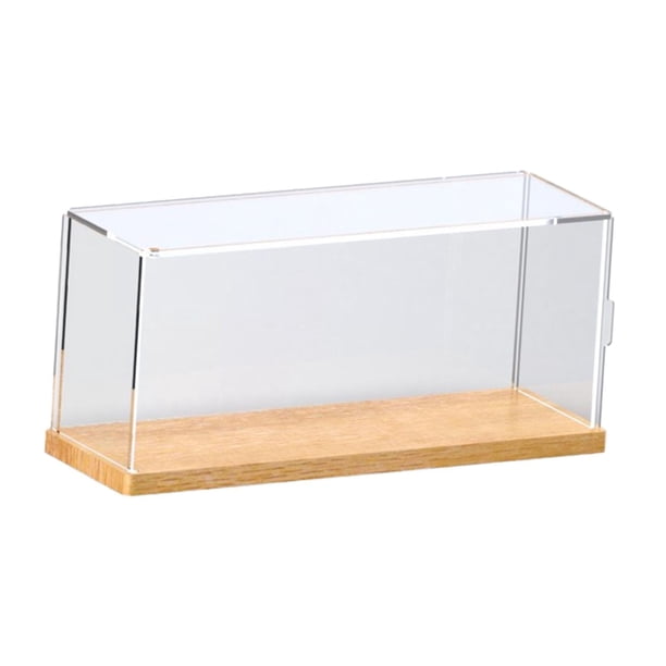 Vitrina De Acrílico Transparente A Prueba De Polvo – Múltiples Tamaños Hasta 70 Cm, Ideal Para Exhibir Figuras Y Coleccionables