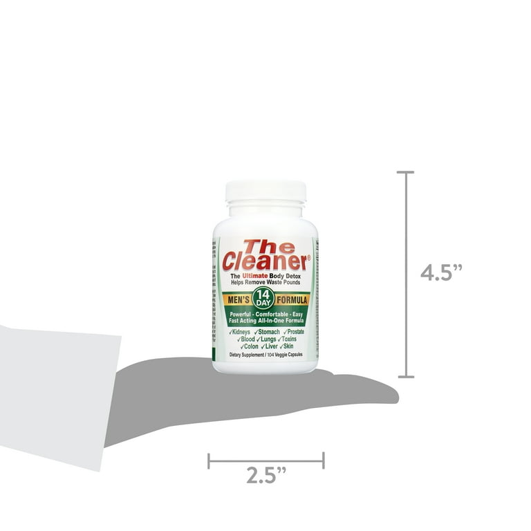 Century Systems The Cleaner 14 Day Men's Formula 104 Capsules