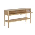 thumbnail image 2 of Brant House Talya 55.25x15" Console Moderne en Bois Naturel, 2 of 9