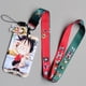 thumbnail image 2 of Fundas de tarjeta de Anime de una pieza, cordón para llaves, insignia de Cosplay, soportes para tarjetas de identificación, correas para el cuello, llaveros, Luffy Zoro Ace, 1 Juego, 2 of 5