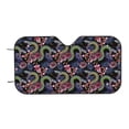 thumbnail image 7 of Fotbe Snake And Flower Car Windshield Sunshade | Sun Visor Protector Front Window Shade, Keeps Out UV Rays, Keeps Your Vehicle Cool-, 7 of 7