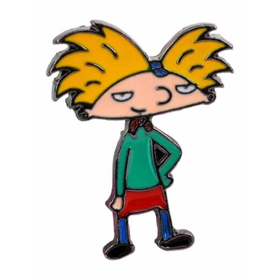Hey Arnold Figure Enamel Metal Pin