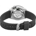 thumbnail image 2 of Seiko 5 Men's Stainless Steel Black Strap Automatic Watch SRPD89, 2 of 2