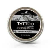 Plant Therapy Tattoo Balm 1.7 oz Hydrating, Healing, Soothing, Natural Aftercare with Shea Butter