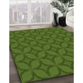 thumbnail image 2 of Ahgly Company Indoor Rectangle Patterned Dark Lime Green Area Rugs, 2' x 4', 2 of 6