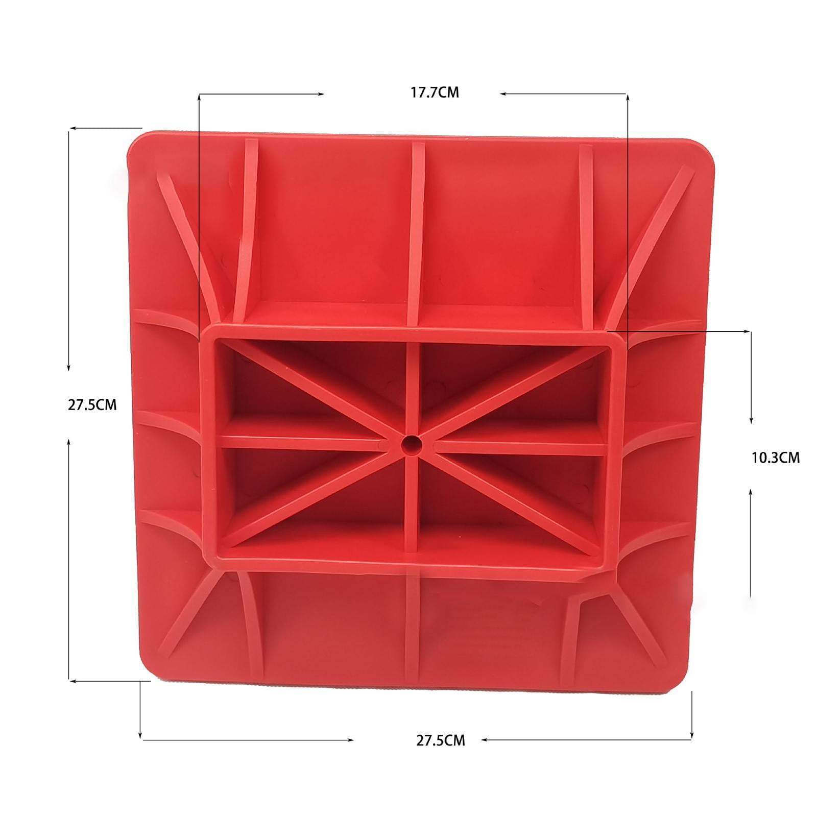 Wzmzjy Base for Jack Jack Stand Base Sturdy Heavy Duty Portable Wear Resistant Reliable