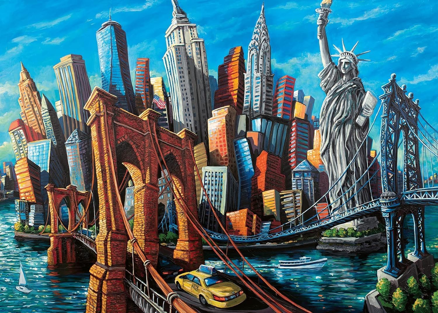 Ravensburger Welcome to New York Jigsaw Puzzle