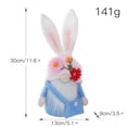thumbnail image 5 of Easter Bunny Gnomes Spring Gifts Decor, Elf Dwarf Ornaments Valentine Gnome Plush Handmade Gifts, 5 of 6