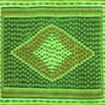 thumbnail image 1 of Ahgly Company Indoor Square Abstract Green Contemporary Area Rugs, 7' Square, 1 of 1