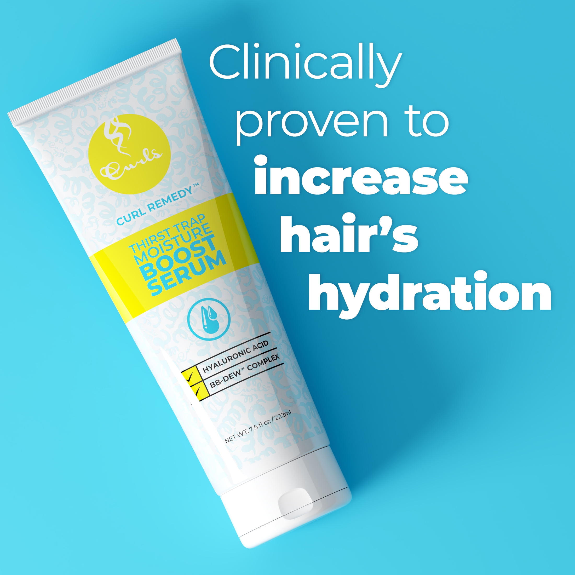 Curls Thirst Trap Moisture Boost Serum, 7.5 oz