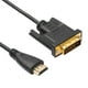 thumbnail image 3 of Compatible con HDMI a cable DVI -D Adaptador de pantalla de monitor de 24 + 1 clavijas Macho/Macho HD HDTV Oro Hugtrwg  Nuevos Originales, 3 of 8