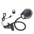 thumbnail image 4 of Lupa con lámpara Tomshine Tomshine LED 3X / 10X Lupa de vidrio con clip de abrazadera Luz de mesa Lámpara de escritorio Diseño de lente de aumento Brillo regulable iluminado Portátil flexible ajustabl Tomshine Lupa con lámpara, 4 of 7