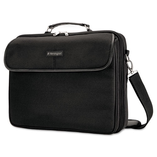 "Simply Portable 30 Laptop Case, Fits Devices Up to 15.6"", Polyester, 15.75 x 3 x 13.5, Black | Bundle of 2 Each"
