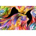 thumbnail image 1 of Cuadros Decorativos Cuadro abstracto de contorno de taladro redondo completo de pintura de diamante DIY 5D (B1710) Likrtyny embutido en tela, 1 of 6