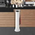 thumbnail image 2 of Commercial Knock Box for Coffee Grounds Floor Standing Knockbox with Removable Base Coffee Knock Box Coffee Grind Collection Dump Bin White, 2 of 10