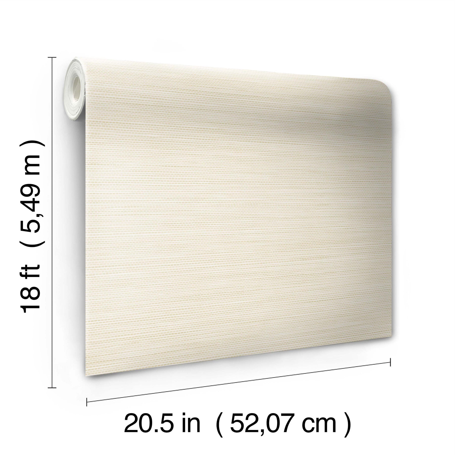 Mr. Kate Stella Grasscloth Peel and Stick Wallpaper