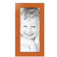 thumbnail image 2 of ArtToFrames 7" x 15" Orange Picture Frame, 7x15 inch Red Wood Poster Frame (WOM-4607), 4 Pack, 2 of 7