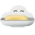 thumbnail image 3 of Soap Dish Punch-Free Wall-Mounted Creative Soap Dish Rack Home Box, 3 of 3