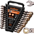 thumbnail image 1 of Juego de llaves HORUSDY Ratchet 8-19 mm, 12 piezas con organizador, 1 of 9