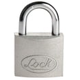 thumbnail image 1 of Candado Lock acero Corto llave Std 38mm Latonado L22L38A, 1 of 2
