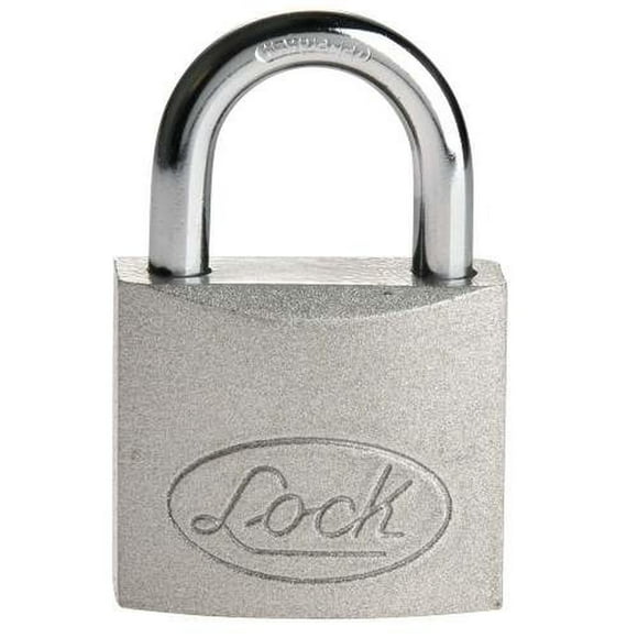 Candado Lock acero Corto llave Std 38mm Latonado L22L38A
