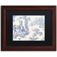 thumbnail image 1 of Trademark Fine Art "Toile Fabrics VI" Canvas Art by Color Bakery Black Matte, Wood Frame, 1 of 4