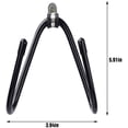 thumbnail image 3 of Skateboard Wall Mount Hanger, Multifunction Storage Rack Hanger Flexible Hanger for Organize Cruiser Boards Skateboards Long Boards Guitar, 3 of 7