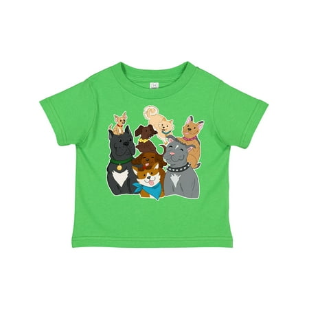 

Inktastic Happy Dog Family Gift Toddler Boy or Toddler Girl T-Shirt