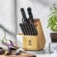 thumbnail image 5 of Henckels Solution 12-pc Knife Block Set - Natural, 5 of 6