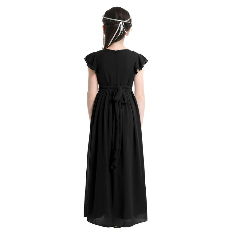 black bridesmaid dresses with cap sleeves Charming Sheath Scoop Open Back Cap Sleeves Navy Cap Sleeves Sequins Long  Bridesmaid Dresses,MBD130