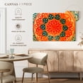 thumbnail image 5 of Elephant Stock Abstract Lotus Wall Art - Horizontal Canvas Wall Art - Living Room Wall Decor - Decor Elements Canvas - Yellow And Orange Decor - 48" x 32", 5 of 8