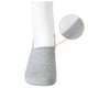 thumbnail image 3 of INSPIRE CHIC Calcetines de barco para hombres de corte bajo, 2 pares, gris, con puño elástico, sin mostrar, 3 of 4