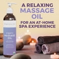 thumbnail image 2 of Viva Naturals Organic Massage Oil, Lavender Scent, (8 fl. oz.),, 2 of 9