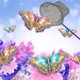 thumbnail image 3 of 4 Pieces Butterfly Balloons Colorful Butterfly Aluminum Foil Balloons Butterfly Mylar Balloons For Butterfly, 3 of 5