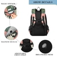 thumbnail image 4 of FORMRS School Backpack 17" Student Travel Bag with Laptop Compartment, Pink and White Cat, 4 of 7