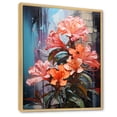 thumbnail image 2 of Designart "Tropical Color Explosion" Hibiscus Floater Framed Canvas Wall Art, 2 of 5