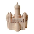 thumbnail image 2 of de 55 piezas de bloques de construcción de castillo, ladrillos apiladores, juguetes de construcción, juguetes educativos para en edad Yotijar  bloques de cubo de madera, 2 of 9