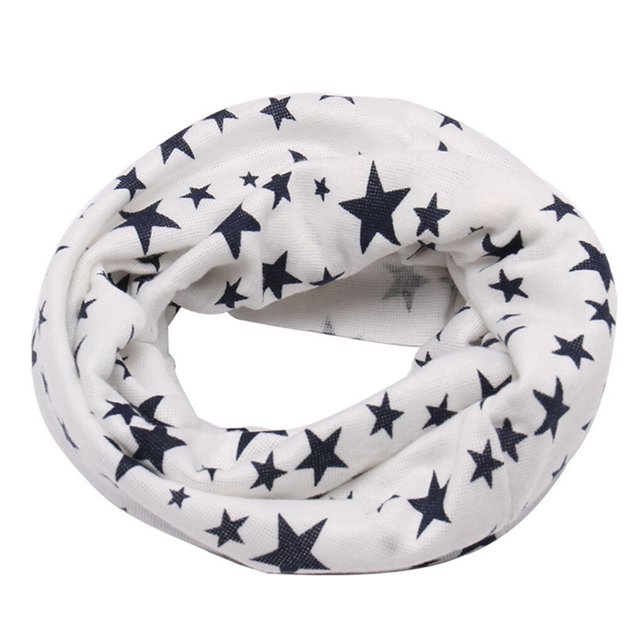 Bufandas cálidas de algodón para niños, chal de moda de invierno, patrón estampado, conjunto cómodo, bufandas para la cabeza