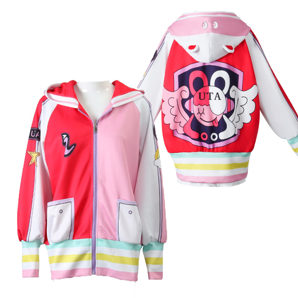 Anime ONE PIECE Uta Costume Women/Girls Jacket