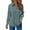 a-Blue6020, variant on Women Shirts Ladies Solid Color Waffle Blouse With Front Pockets Long Sleeve Button Down Lapel Shirt For Spring Summer Easy Care Options Comfortable Tops